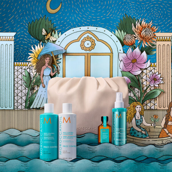 Holiday kit frizz Moroccan Oil